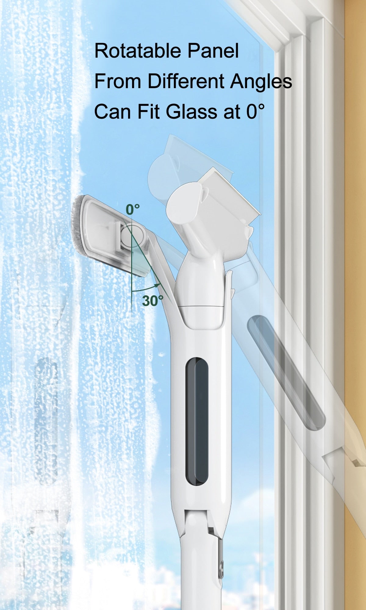 Avtoit | Multifunctional Adjustable Window Cleaning Wiper Brush