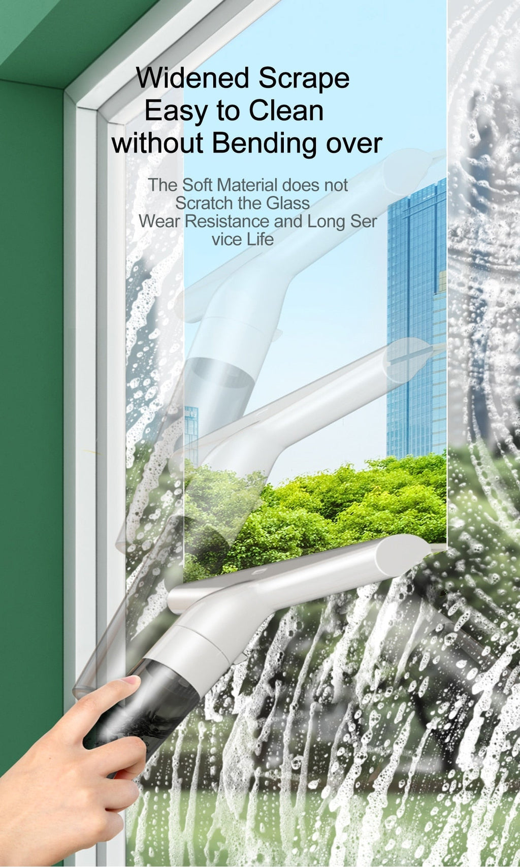 Avtoit | Multifunctional Adjustable Window Cleaning Wiper Brush
