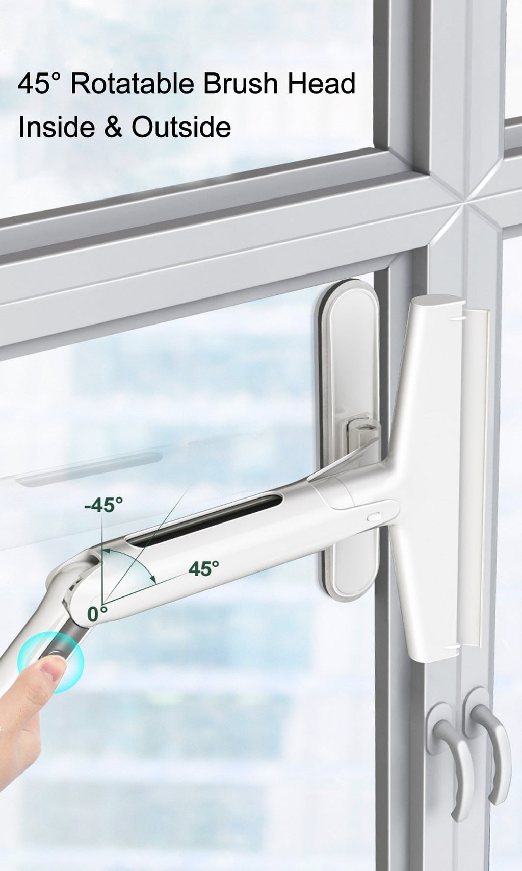 Avtoit | Multifunctional Adjustable Window Cleaning Wiper Brush