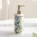 Avtoit | Soap dispenser made of ceramic with floral design