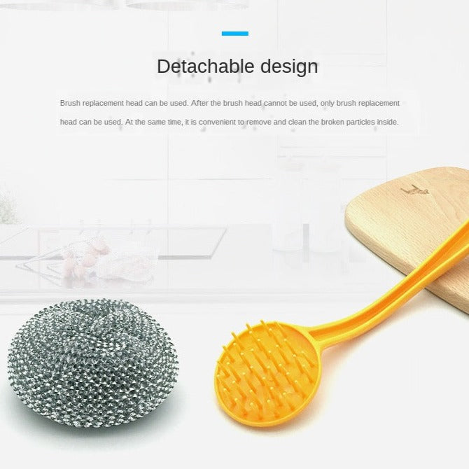 Avtoit | Heavy Duty Wire Ball Kitchen Cleaning Brush