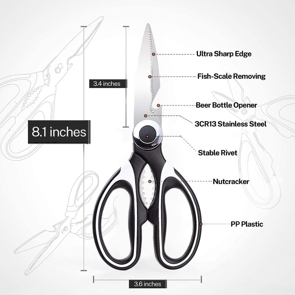 Avtoit | Multipurpose Kitchen Scissor with Bottle Opener