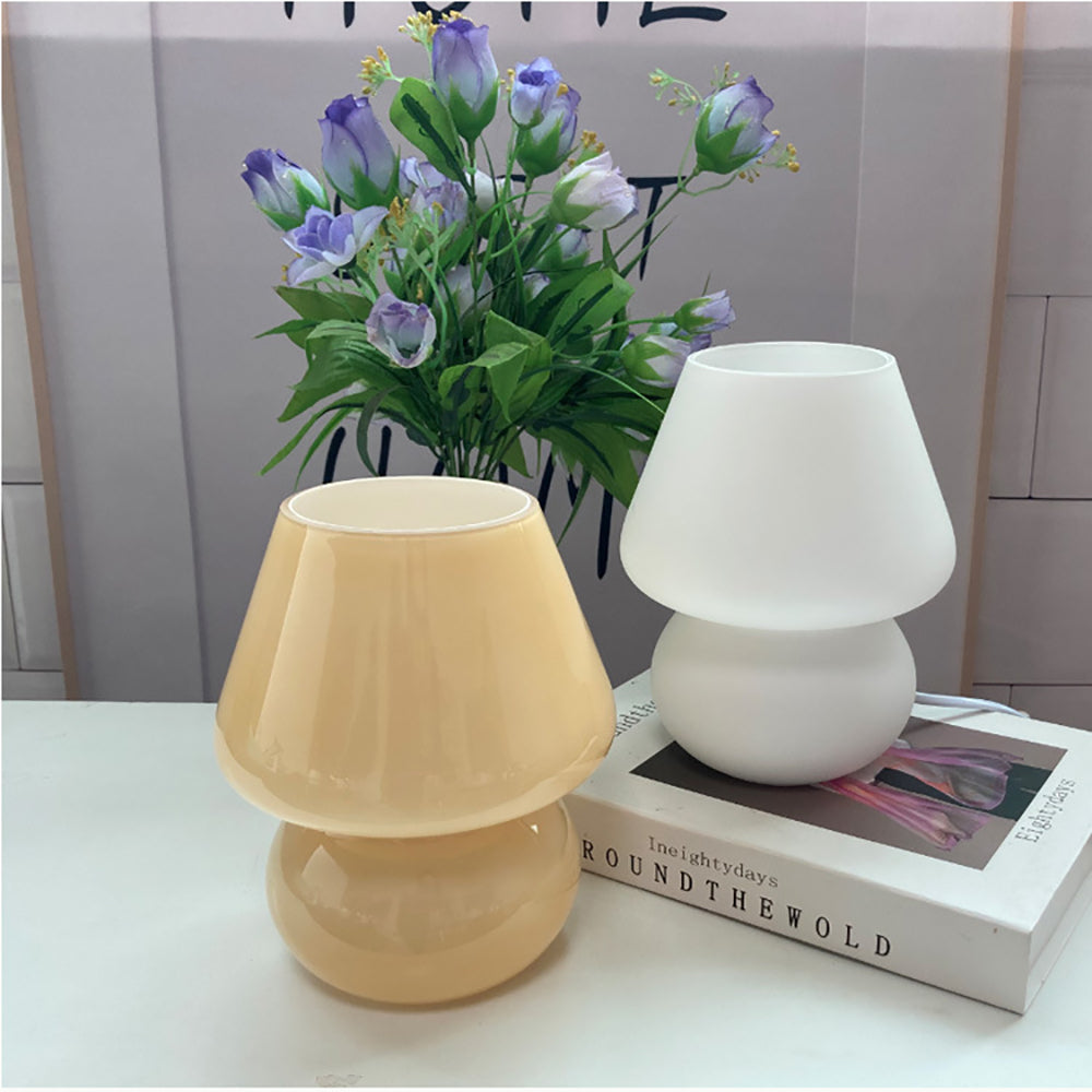 Avtoit | Creative Mushroom Glass Mushroom Table Lamp