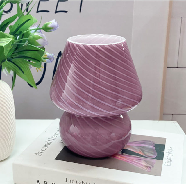 Avtoit | Creative Mushroom Glass Mushroom Table Lamp