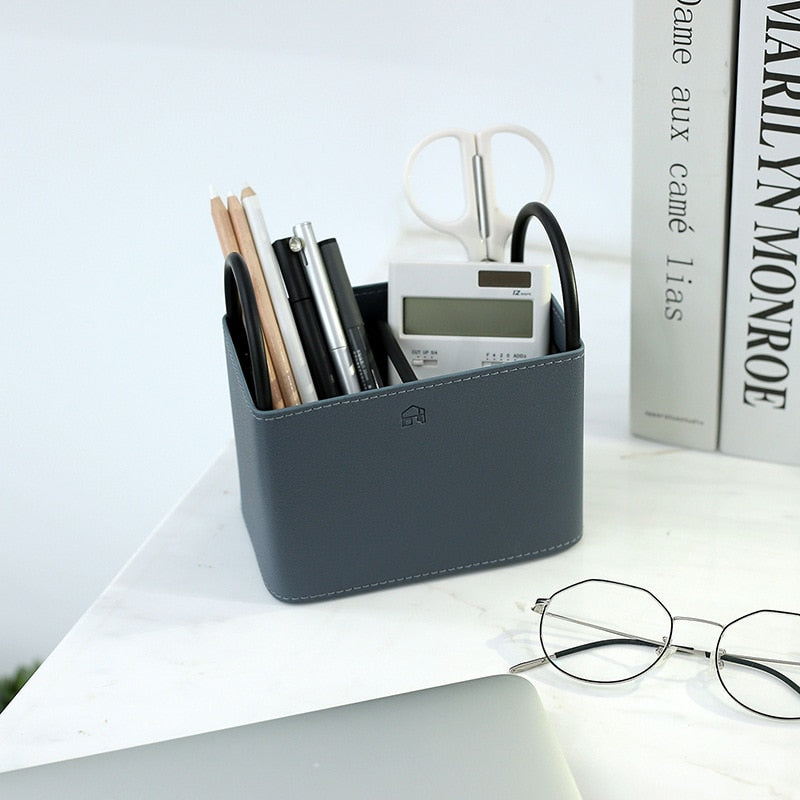Avtoit | Oslo Leather Storage Basket