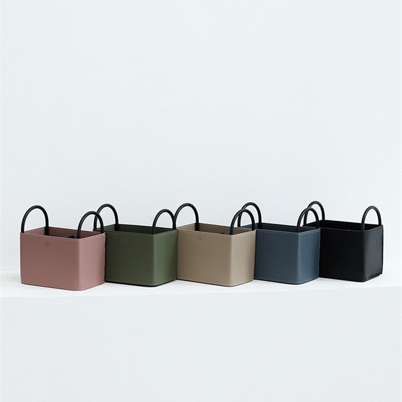 Avtoit | Oslo Leather Storage Basket