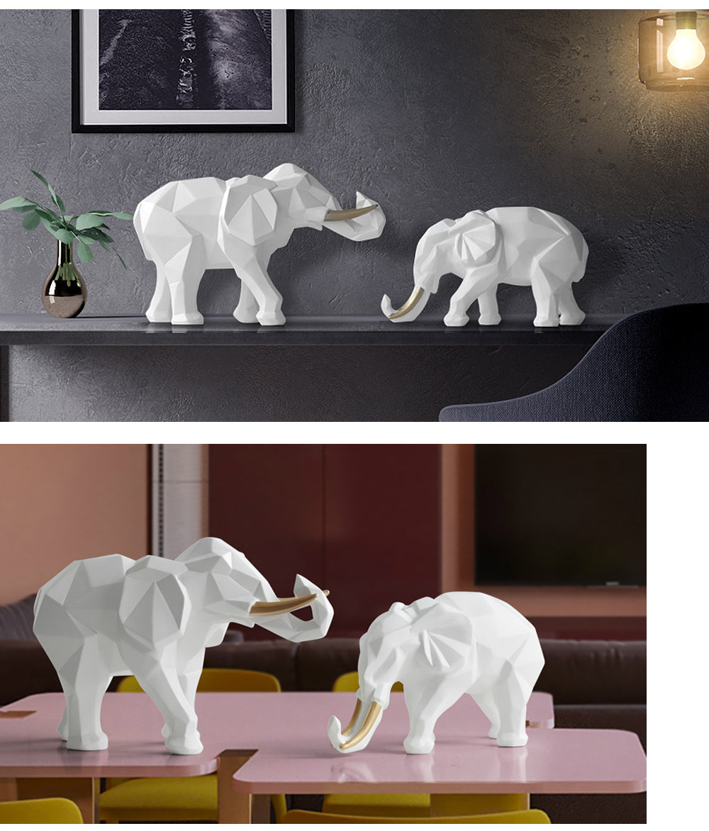 Avtoit | Elegant Resin Modern Elephant Statue