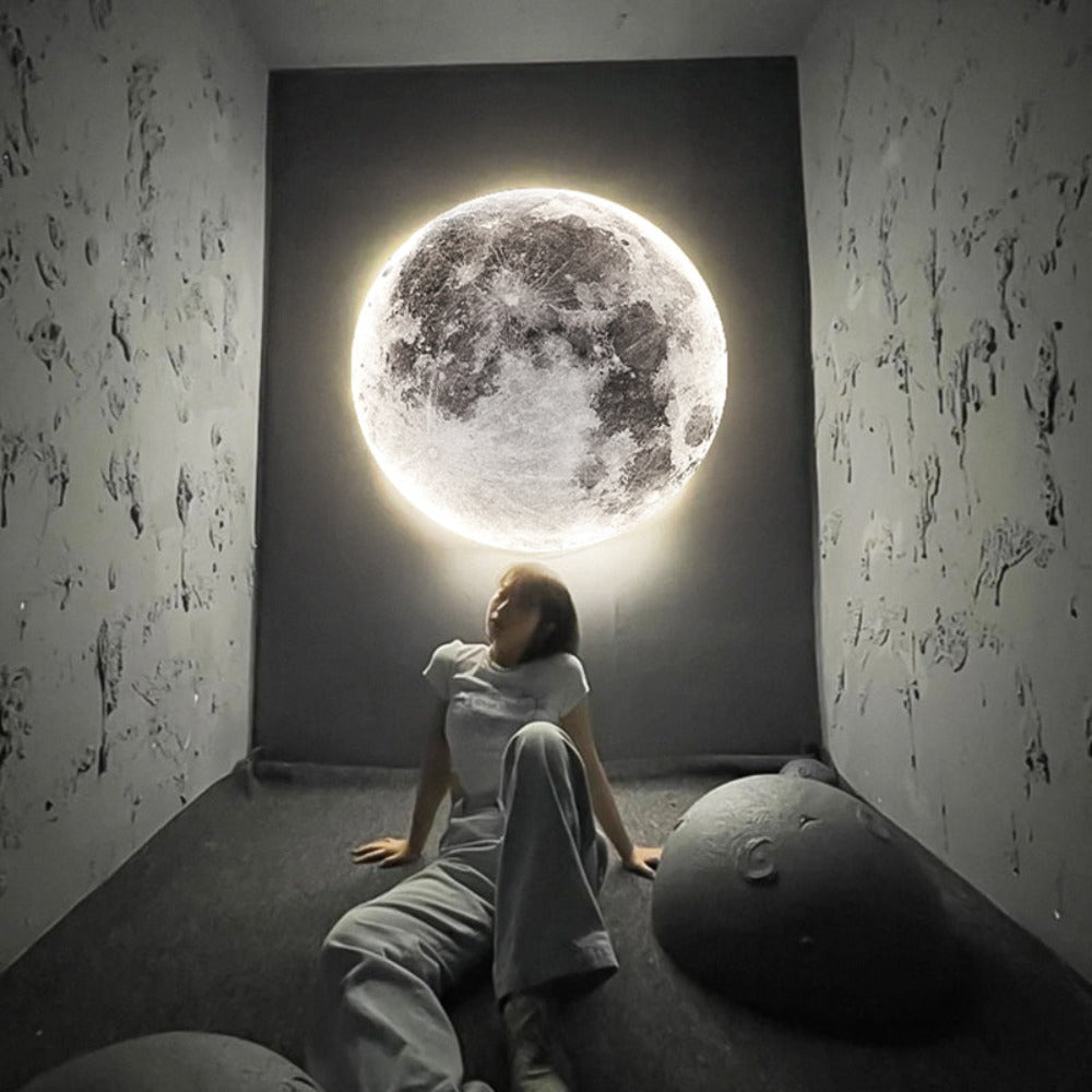 Avtoit | 3D LED Moon or Earth Ceiling or Wall Lamp (3 Styles) 24CM-80CM