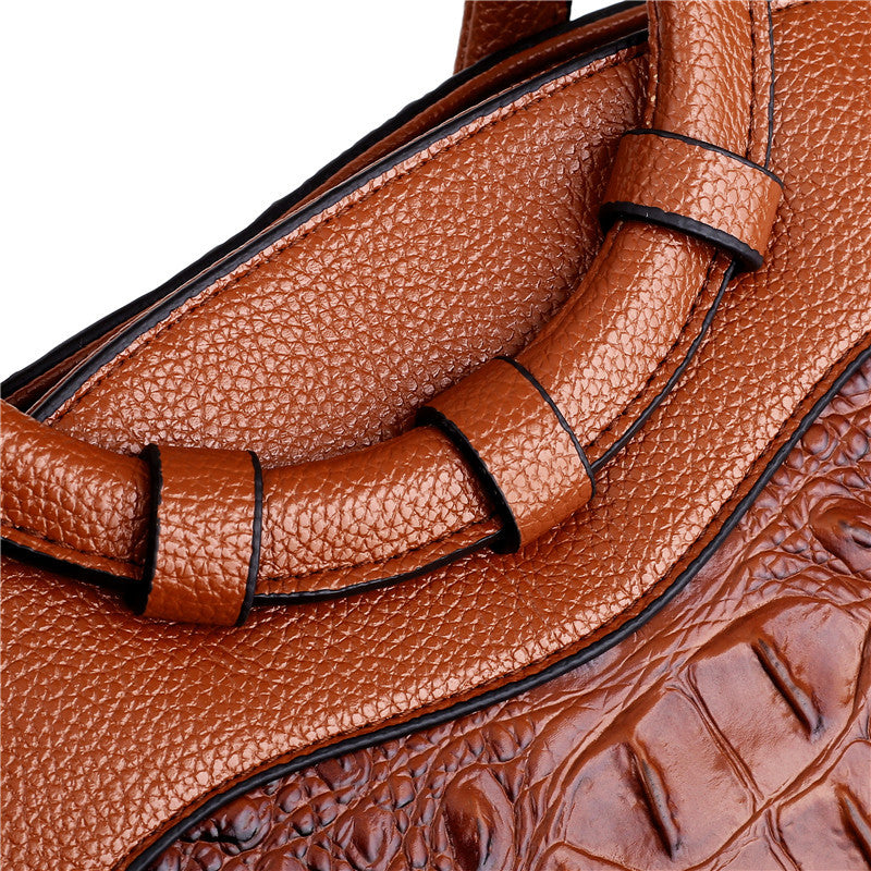 Avtoit | Leather Crocodile Bag – with handcrafted details