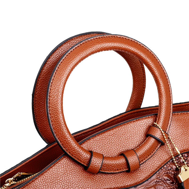 Avtoit | Leather Crocodile Bag – with handcrafted details