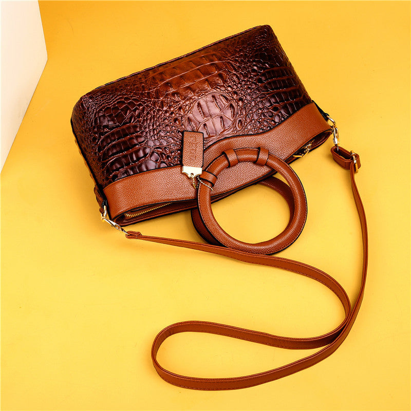 Avtoit | Leather Crocodile Bag – with handcrafted details