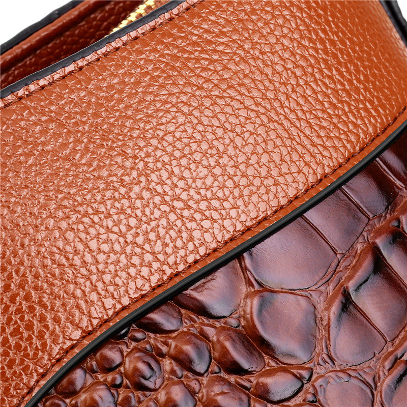 Avtoit | Leather Crocodile Bag – with handcrafted details