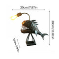 Avtoit | Creative Iron Angler Fish Desk Lamp