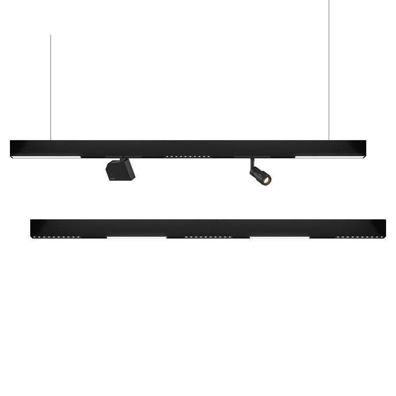 Avtoit | Wall-Mounted Black Continuous Magnetic Track System Light