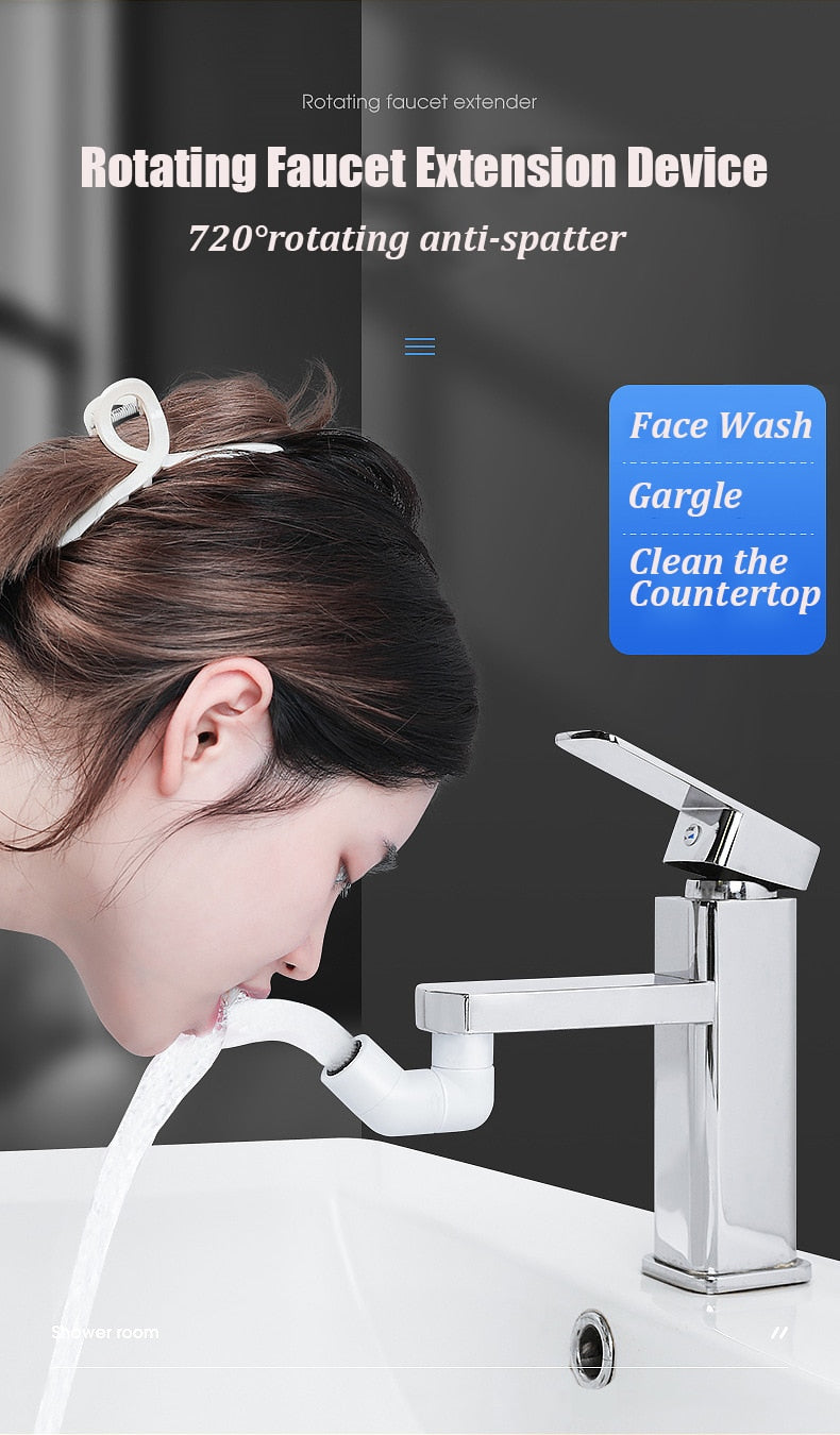 Avtoit | Universal Rotatable Anti-Splash Faucet Extender