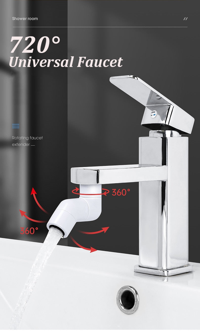 Avtoit | Universal Rotatable Anti-Splash Faucet Extender