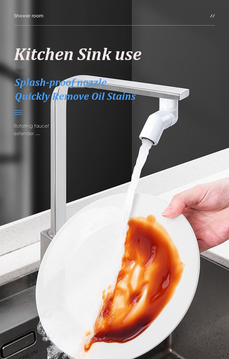 Avtoit | Universal Rotatable Anti-Splash Faucet Extender