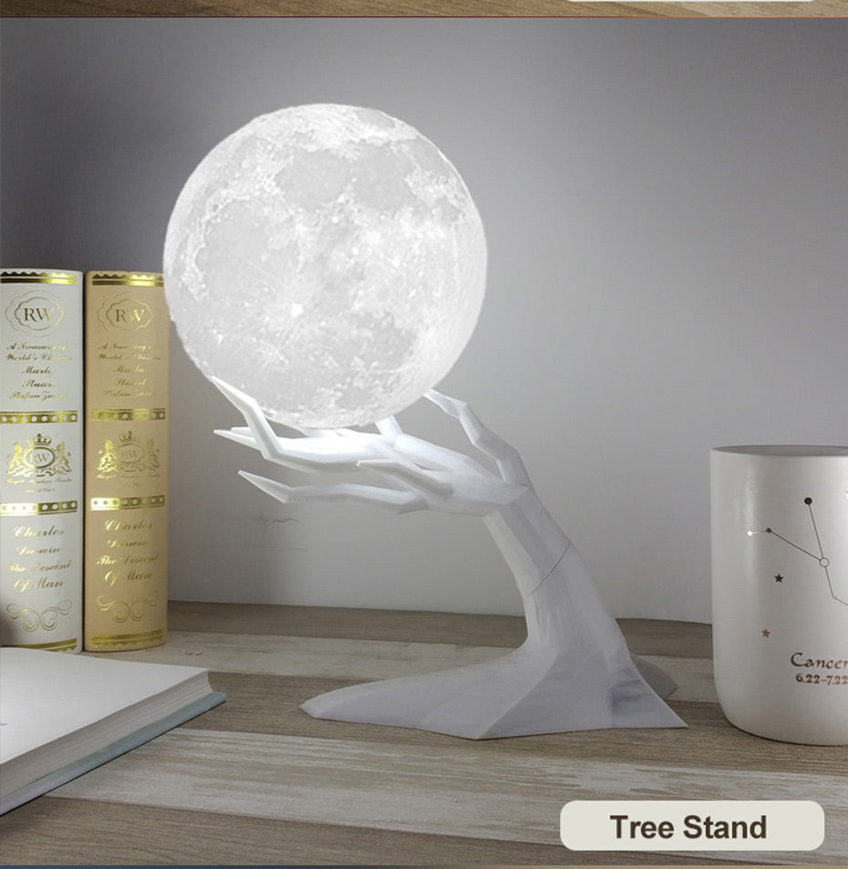 Avtoit | Ultrasonic Moon Creative Air Humidifier Led Lamp