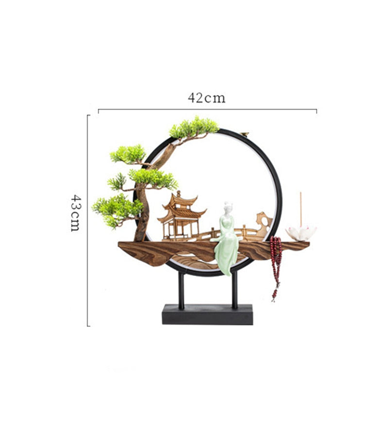 Avtoit | Handmade Fairy Lady Waterfall Backflow Incense Burner