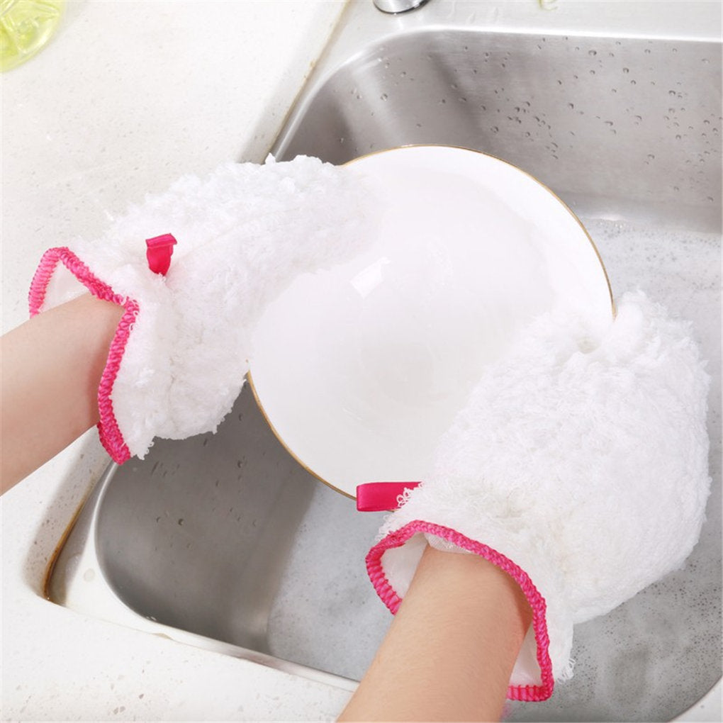 Avtoit | Reusable Waterproof Fiber Dishwashing Gloves