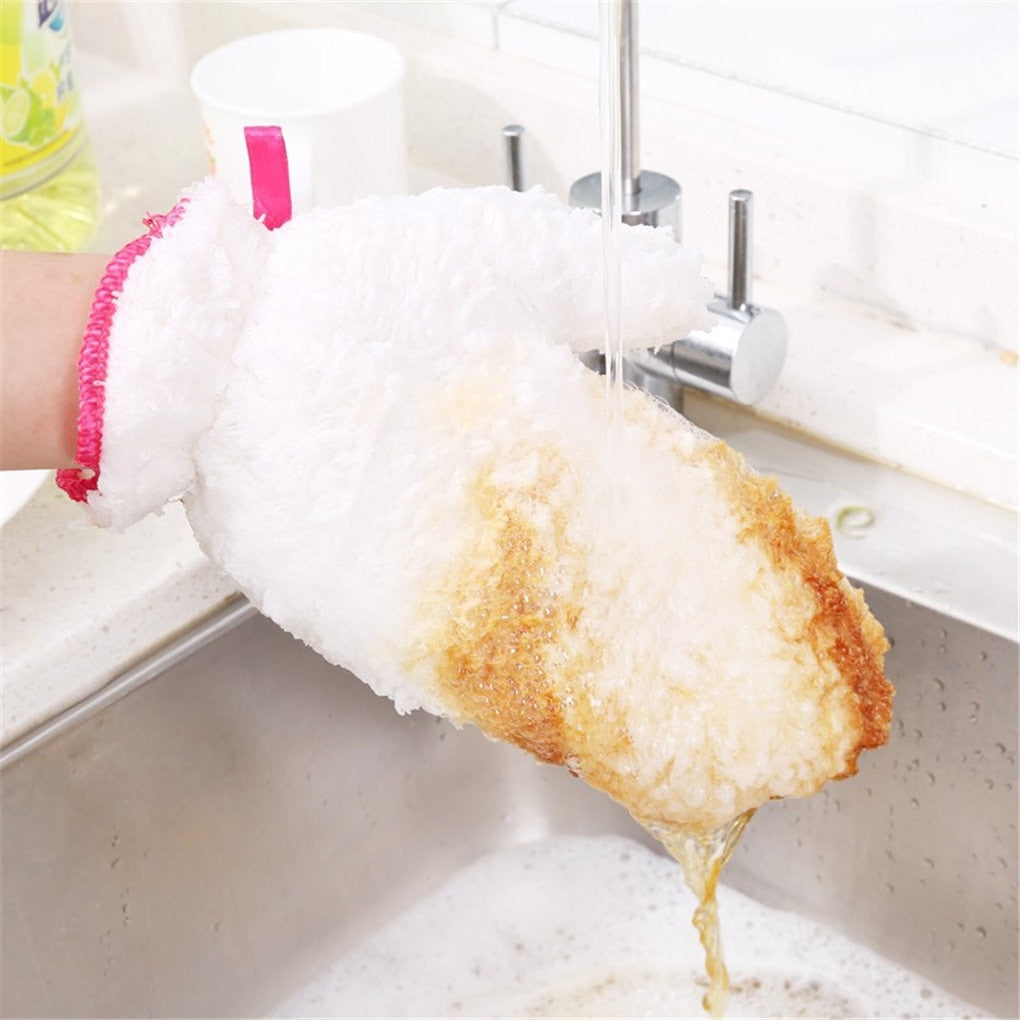 Avtoit | Reusable Waterproof Fiber Dishwashing Gloves