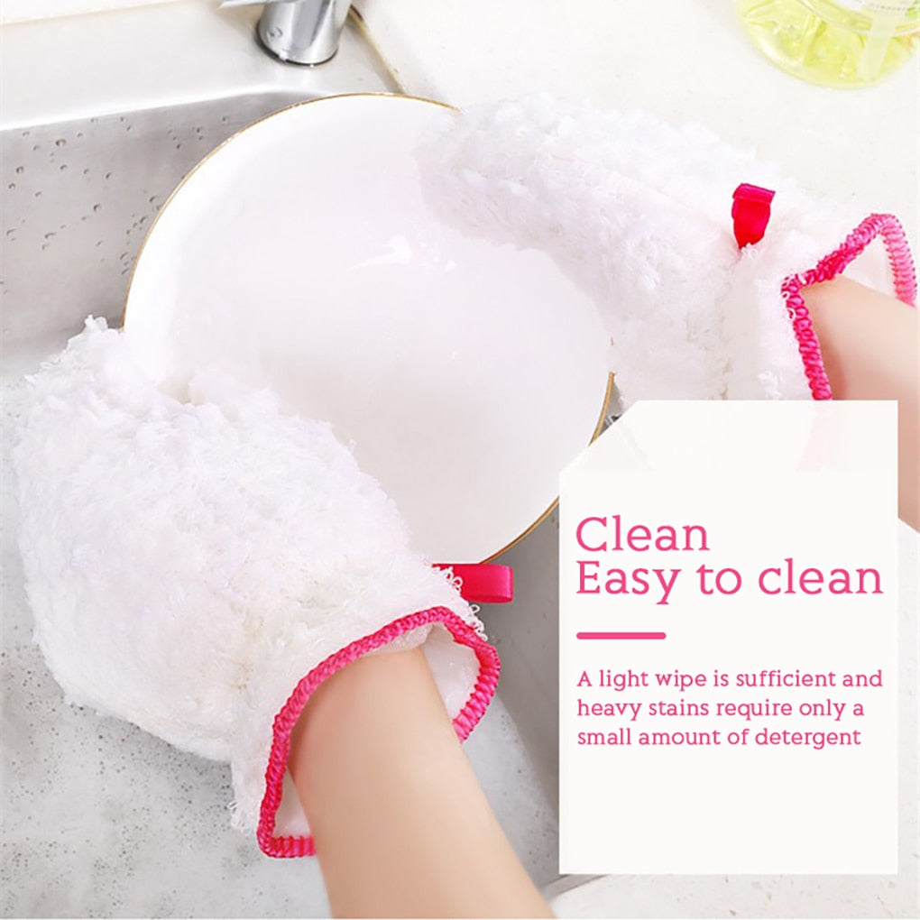 Avtoit | Reusable Waterproof Fiber Dishwashing Gloves