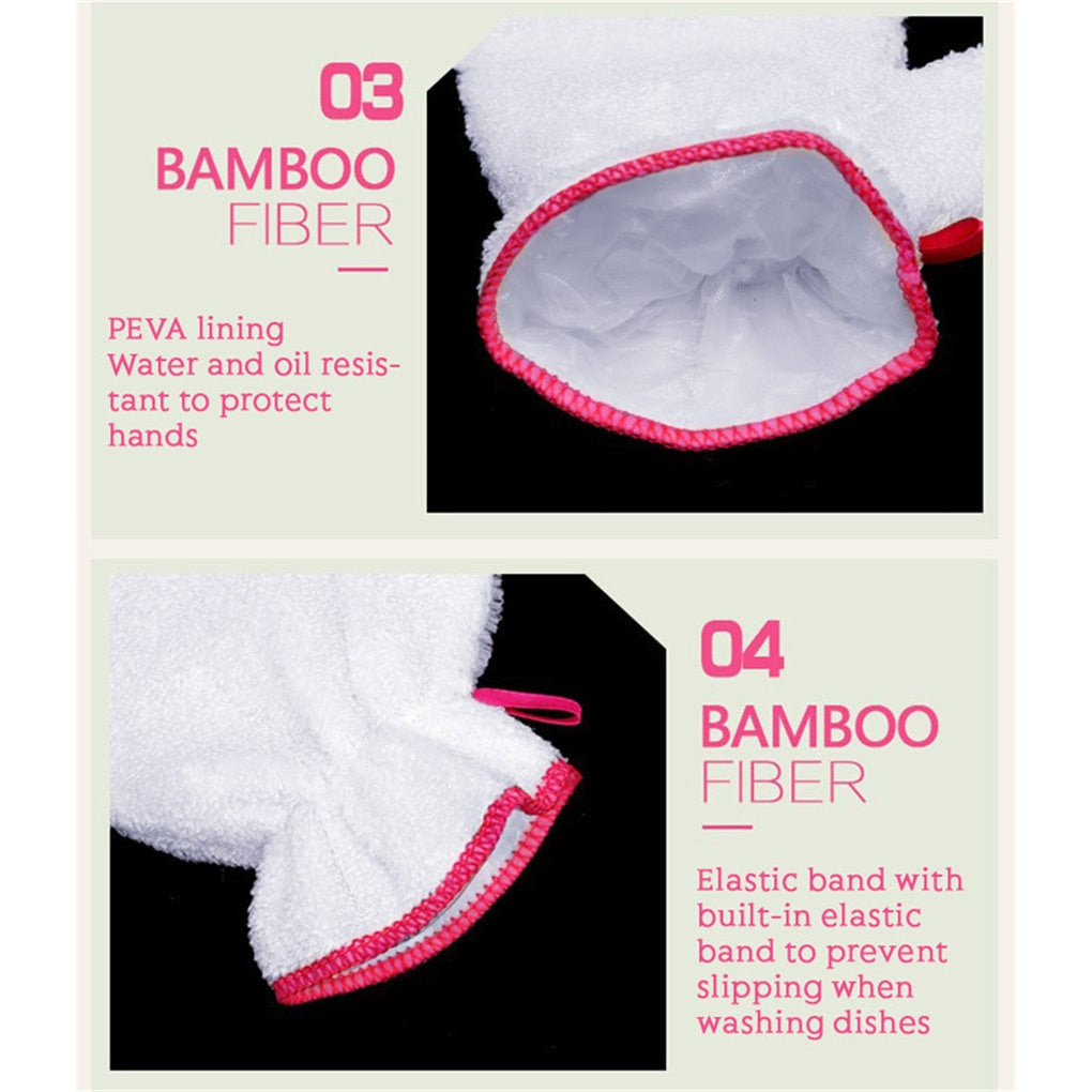 Avtoit | Reusable Waterproof Fiber Dishwashing Gloves