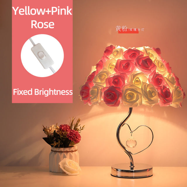 Avtoit | Rose Blossom Nightstand Lamp