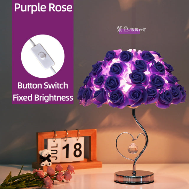 Avtoit | Rose Blossom Nightstand Lamp