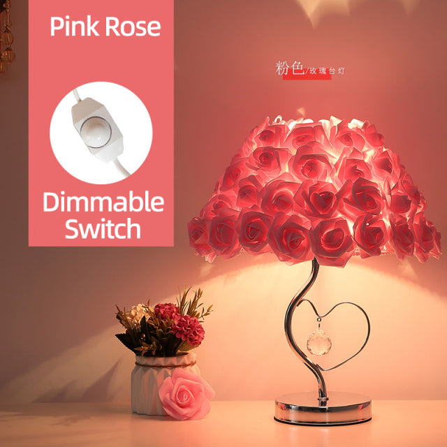 Avtoit | Rose Blossom Nightstand Lamp