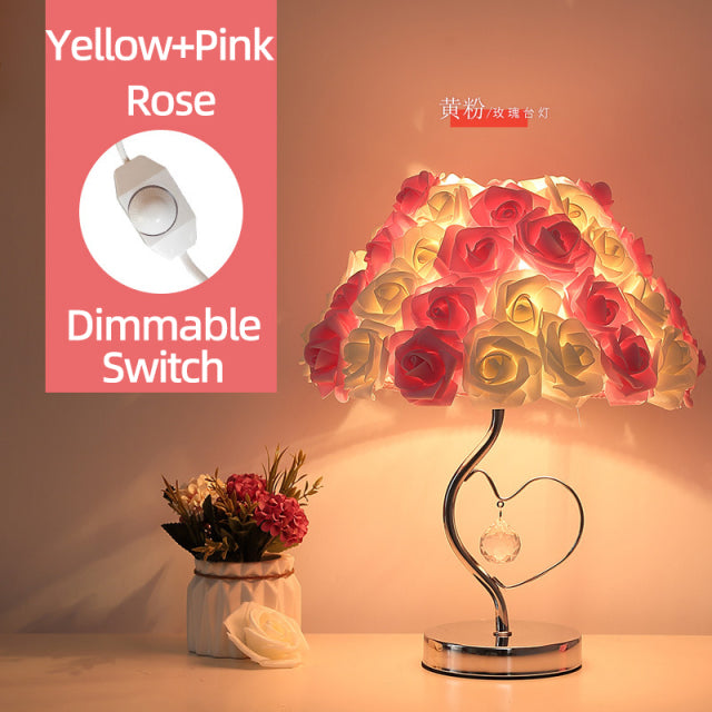 Avtoit | Rose Blossom Nightstand Lamp
