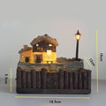 Avtoit | Resin Creative Landscape Cozy House Plants Vase