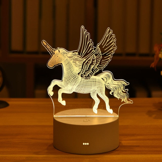 Avtoit | 3D Creative Animals Bedside LED Night Lamp