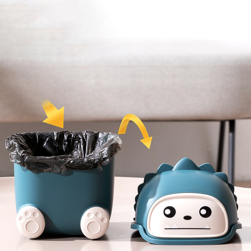 Avtoit | Lazy Penguin Office Mini Trash Can