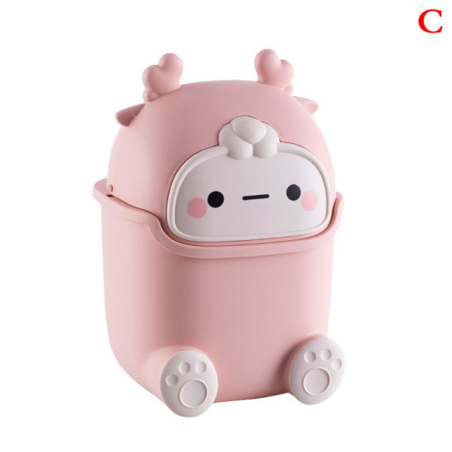 Avtoit | Lazy Penguin Office Mini Trash Can
