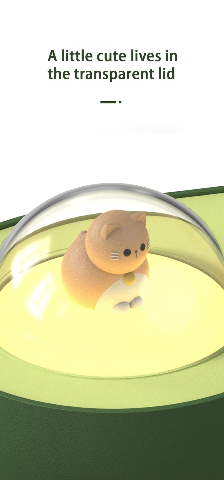 Avtoit | Cute Avocado Humidifier Night Lamp