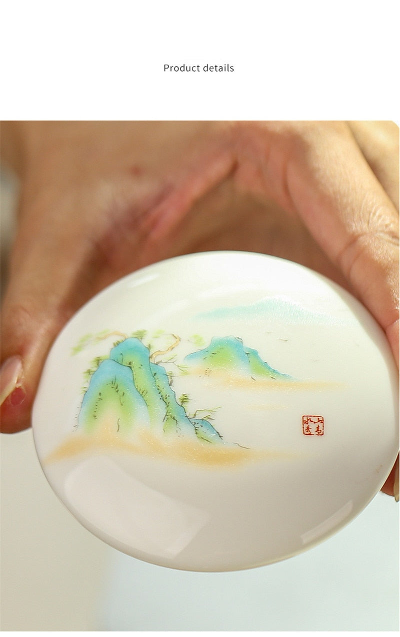 Avtoit | Creative Separated Tea Filter Ceramic Cup Set