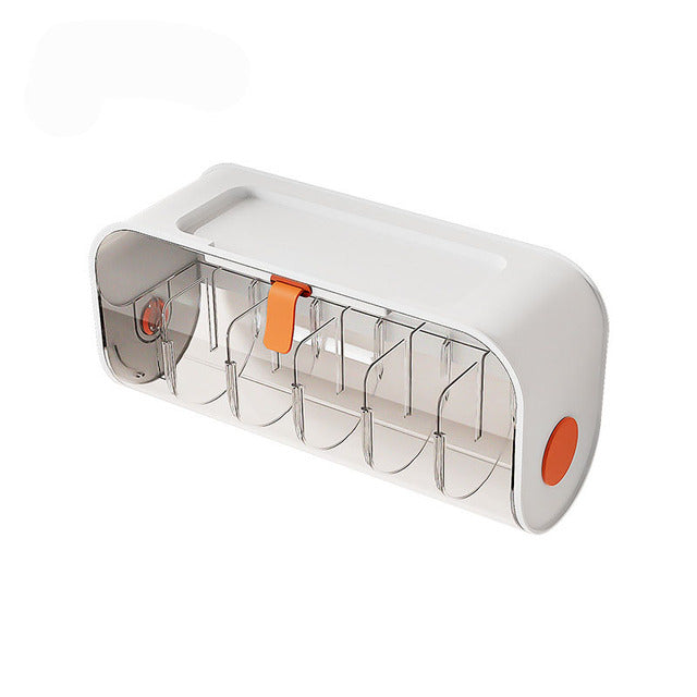 Avtoit | Punch-Free Wall Clothes Organizer Storage Box