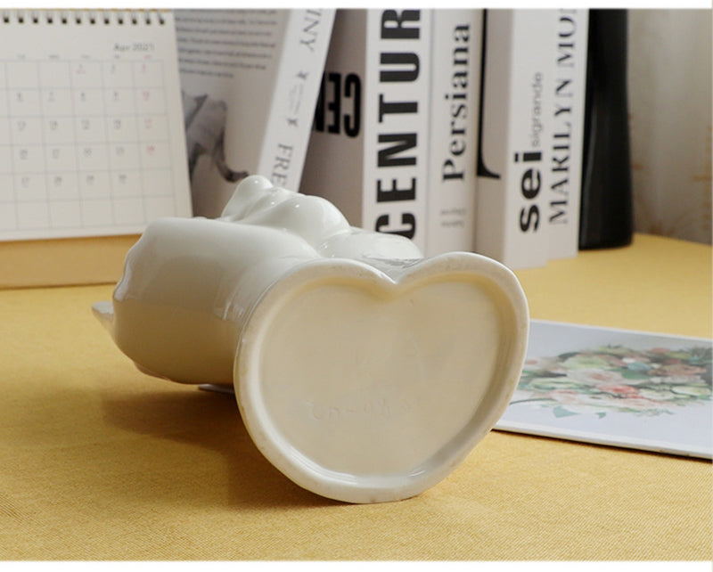 Avtoit | Ceramic Abstract  Human Face Flower Vase