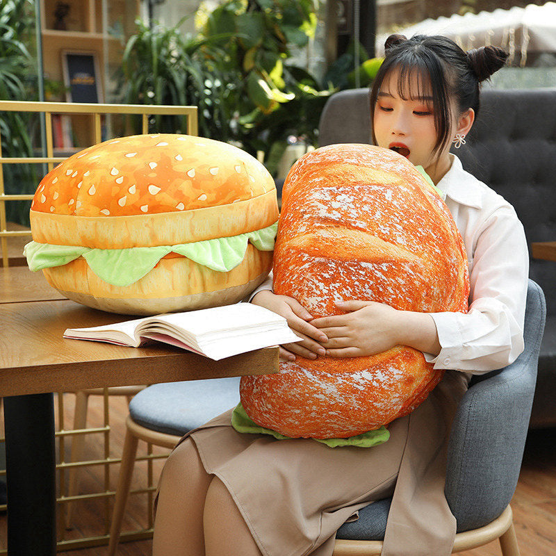 Avtoit | 2in1 Comfy Hamburger Pillow Seat Cushion