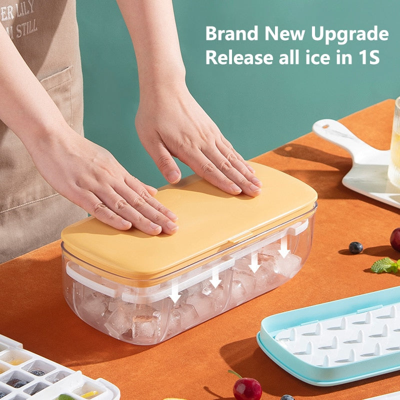 Avtoit | Double Layer Lazy Ice Maker Storage Box