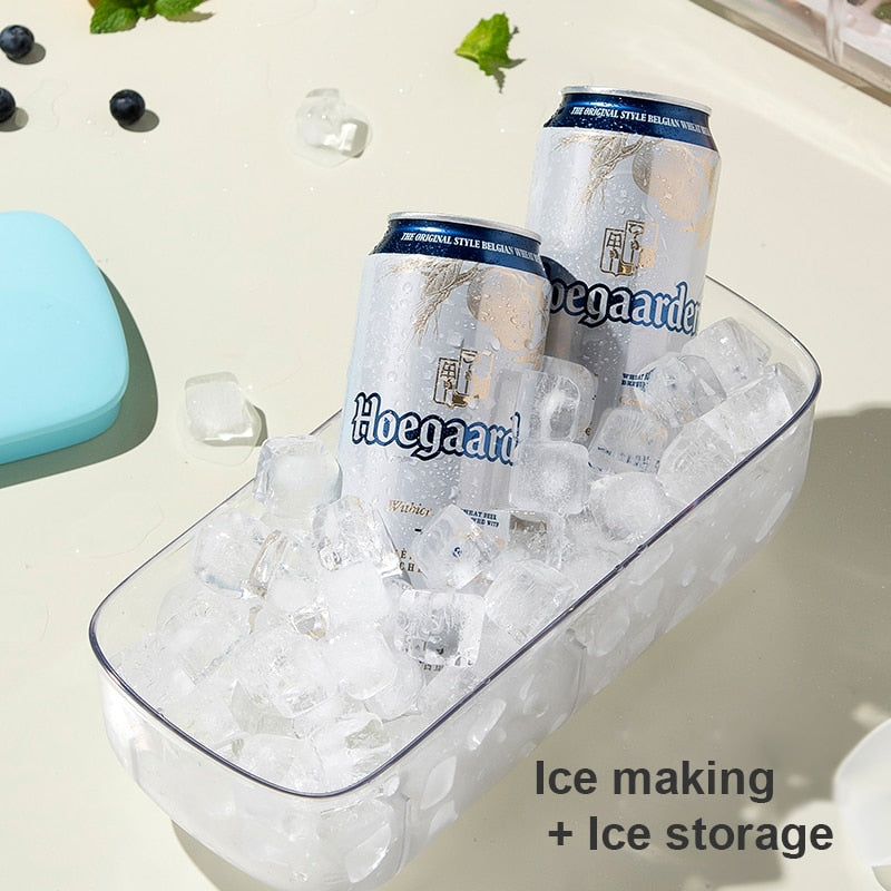 Avtoit | Double Layer Lazy Ice Maker Storage Box