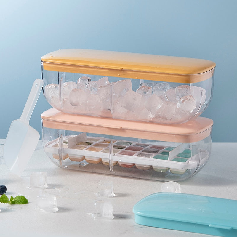 Avtoit | Double Layer Lazy Ice Maker Storage Box