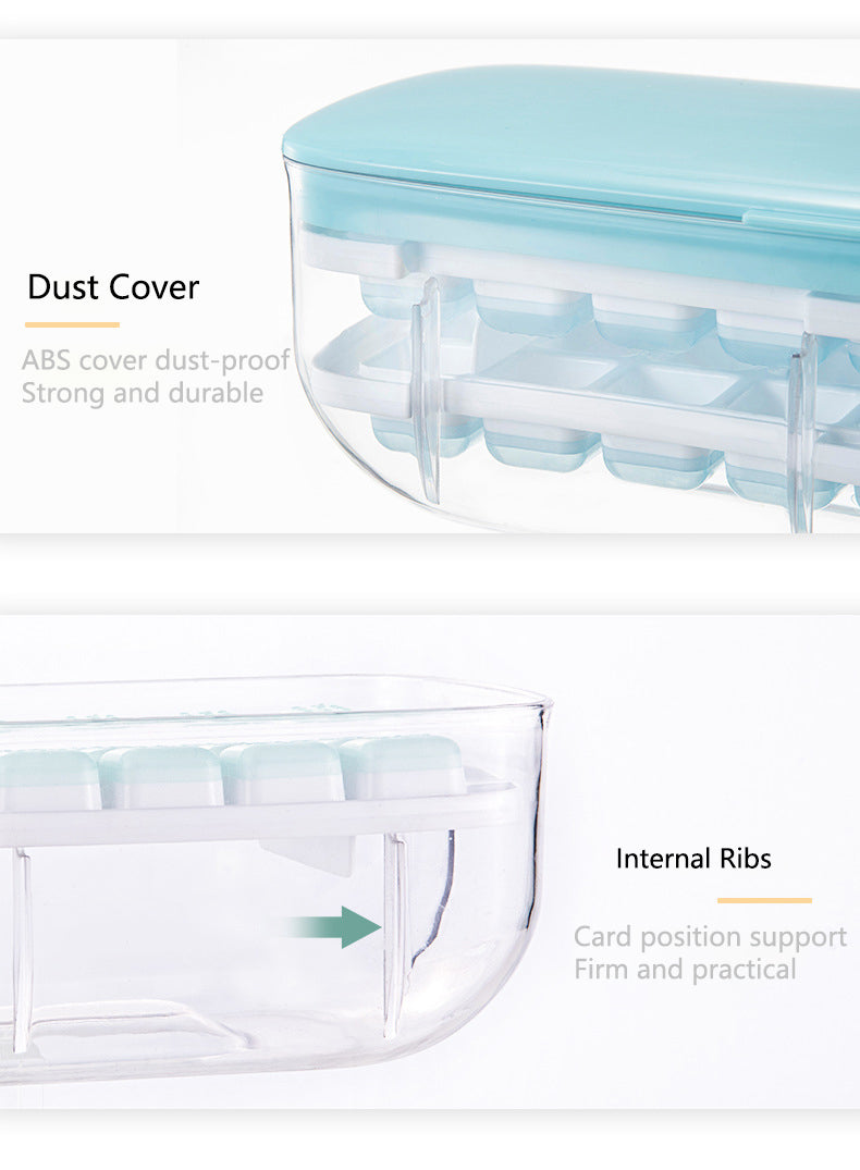 Avtoit | Double Layer Lazy Ice Maker Storage Box