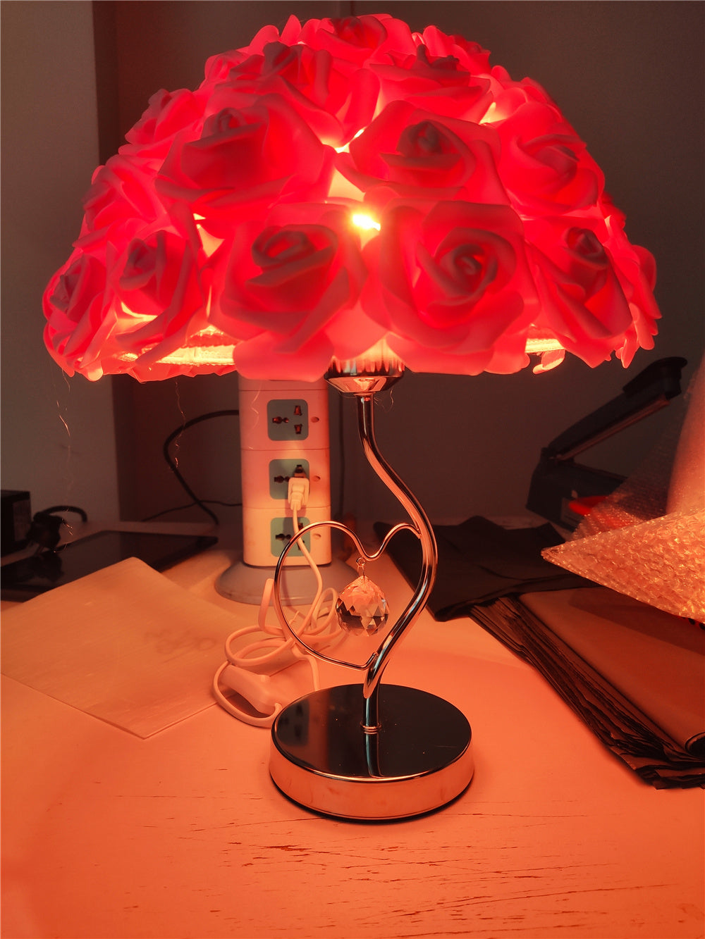 Avtoit | Rose Blossom Nightstand Lamp