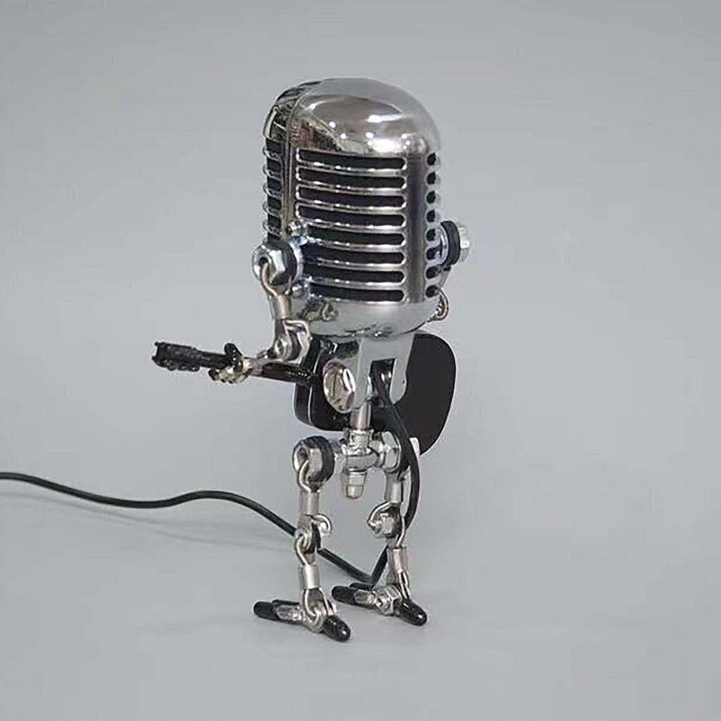 Avtoit | Vintage Guitar Playing Microphone Robot Lamp