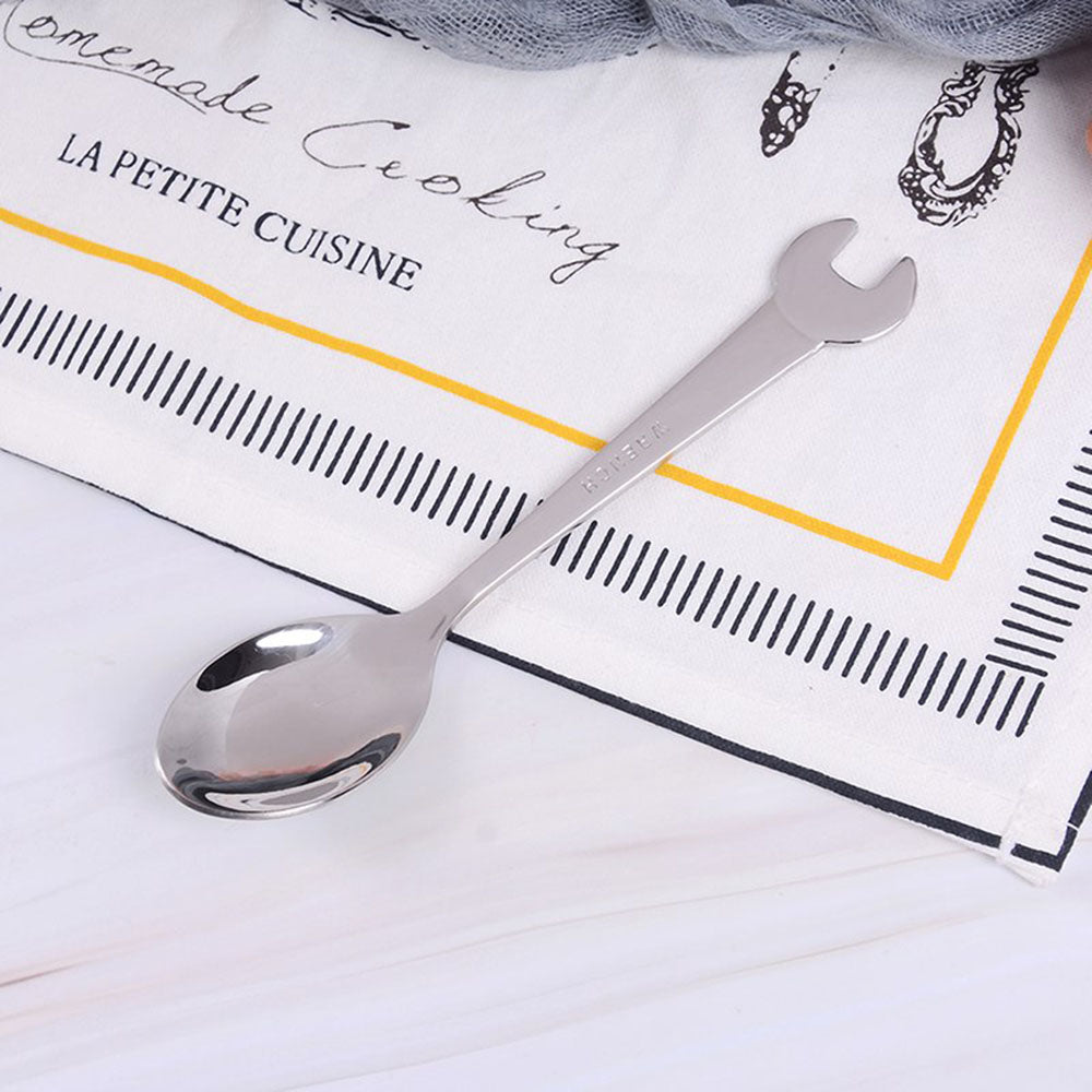 Avtoit | Creative Wrench Shape Fork Spoon Cutlery Set