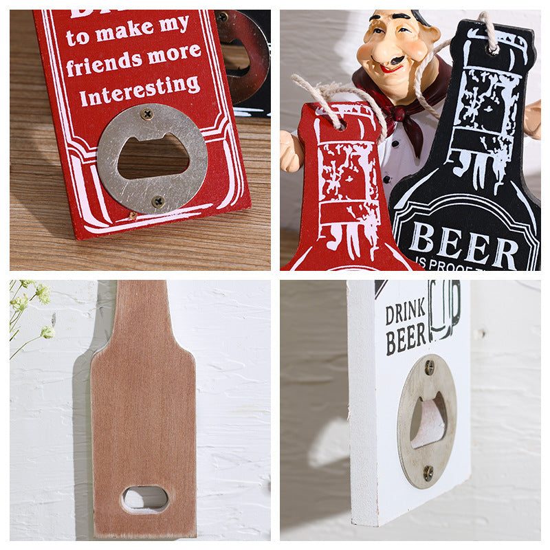 Avtoit | Retro Wood Bottle Opener