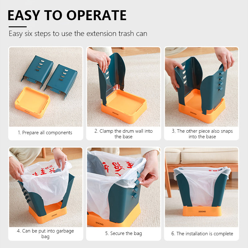 Avtoit | Portable Easy Pastel Trash Bag Holder
