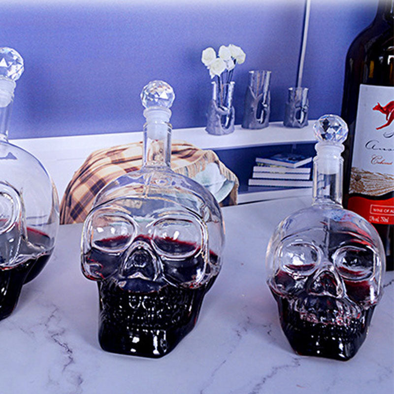 Avtoit | Creative Crystal Skull Bottle Decanter